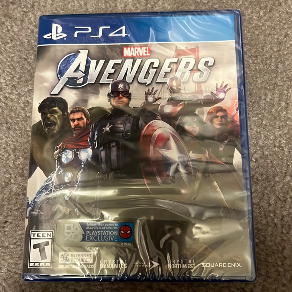 PS4 Avenger game.